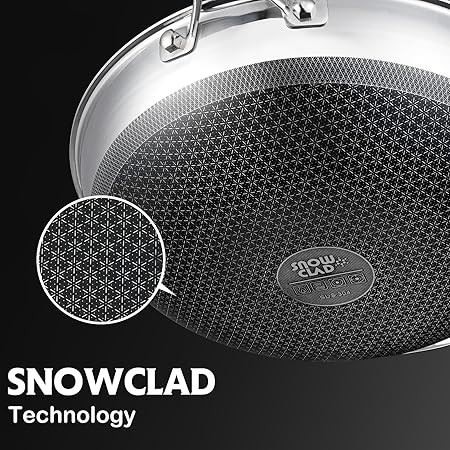 Honeycomb Stainless Steel Wok suppliers
